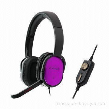 Stereo headphones, various colors are available